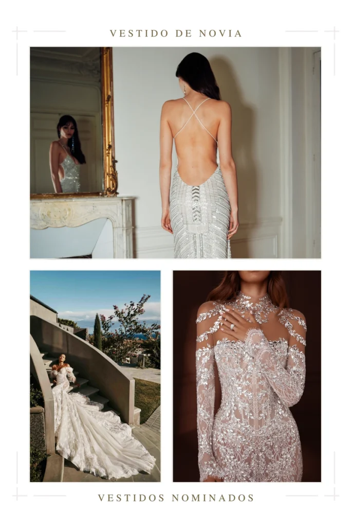 Vestidos de novia nominados en la Barcelona Bridal Fashion Week 2024